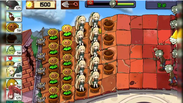 植物娘大战僵尸庄不纯最新版