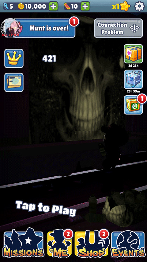 地铁跑酷亡灵节版本