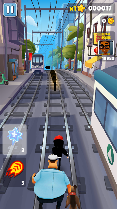 地铁跑酷黑色杰克版本