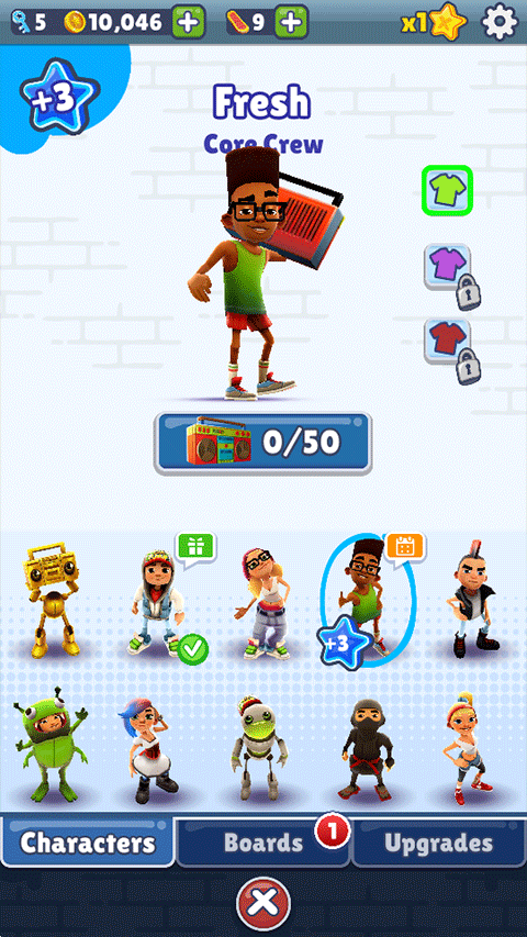 地铁跑酷蓝色金币魔改版