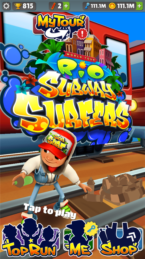 地铁跑酷里约热内卢国际服