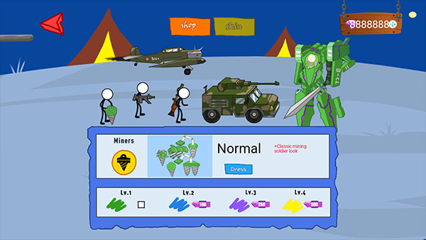 火柴人现代全面战争无限钻石版