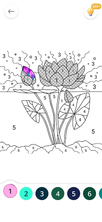 乐涂数字填色无限提示破解版