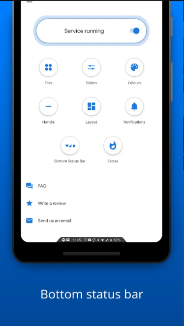 底部快捷设置APP