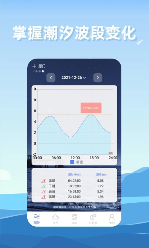 赶海潮汐app 赶海潮汐实时查询表软件
