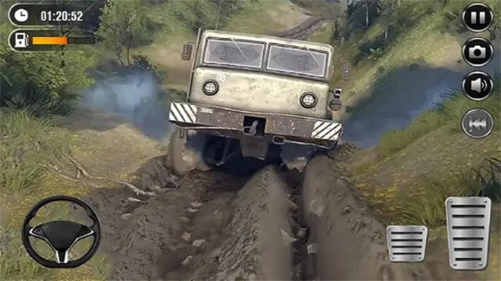 卡车货车登山模拟游戏