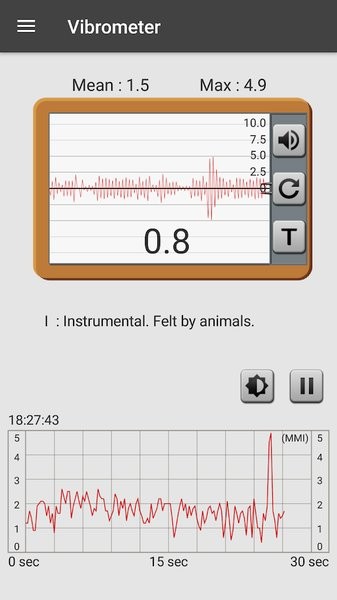 Vibration Meter app vibration meter测振仪