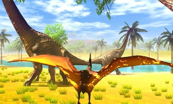 翼龙模拟器无限金币版(Pteranodon Simulator) 翼龙模拟器中文版