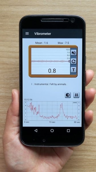 vibrometer app