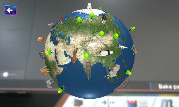 儿童ar智能地球仪app 全景ar智能地球仪