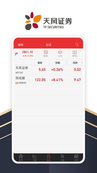 天风同花顺金融终端