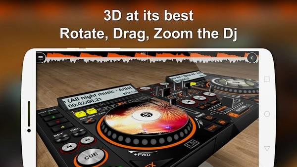 discdj3D专业版DJ打碟机 discdj 3d打碟机