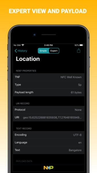 Taginfo by NXP