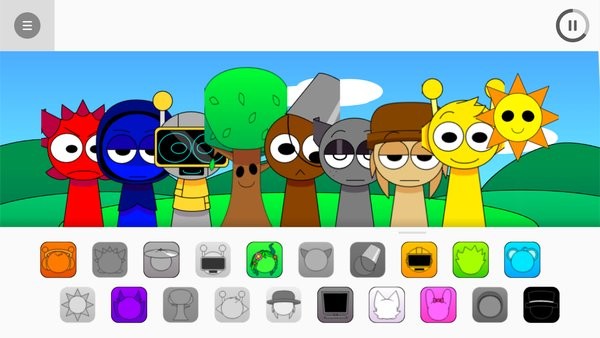 sprunki pyramixed模组