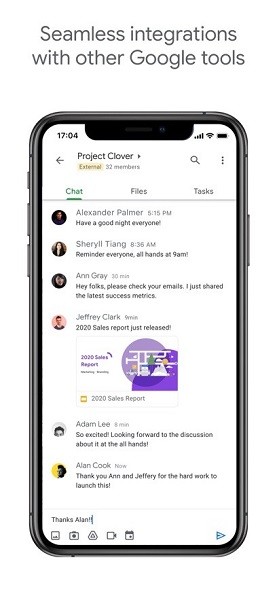 Google Chat 聊天软件 谷歌Chat APP