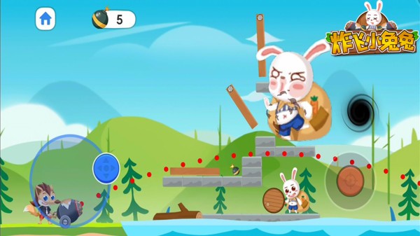 炸飞小兔兔最新版 炸飞小兔兔游戏
