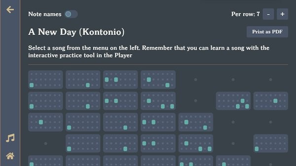 原神弹琴练习器