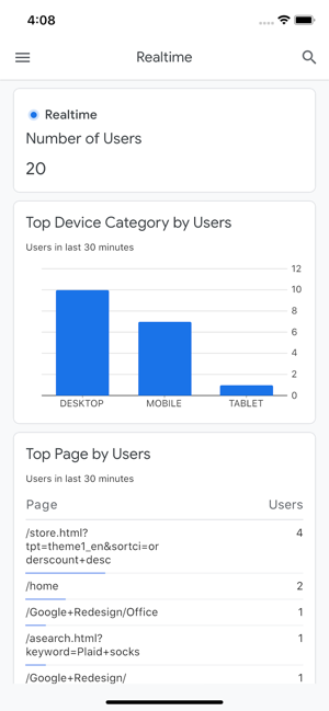 google统计app google analytics分析报告