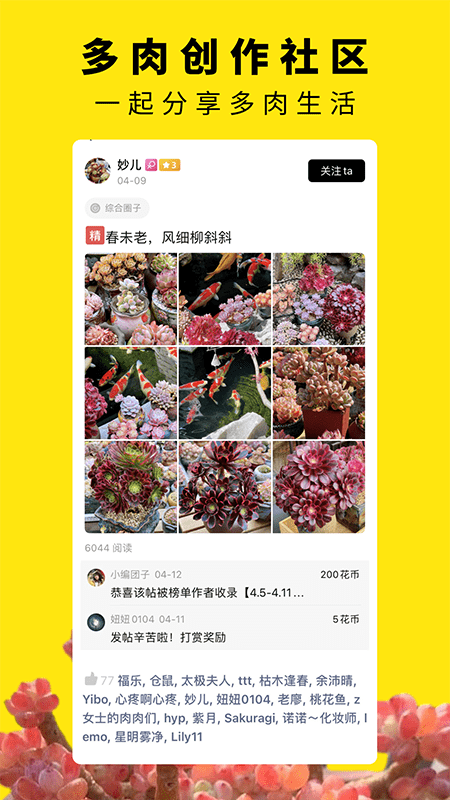 多肉圈客户端 多肉圈平台