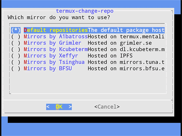 termux-x11 termux-x11