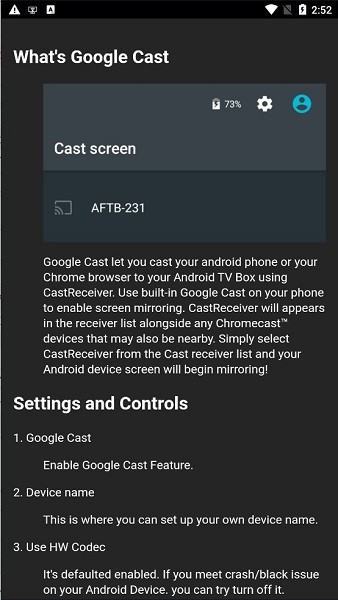 castreceiver apk