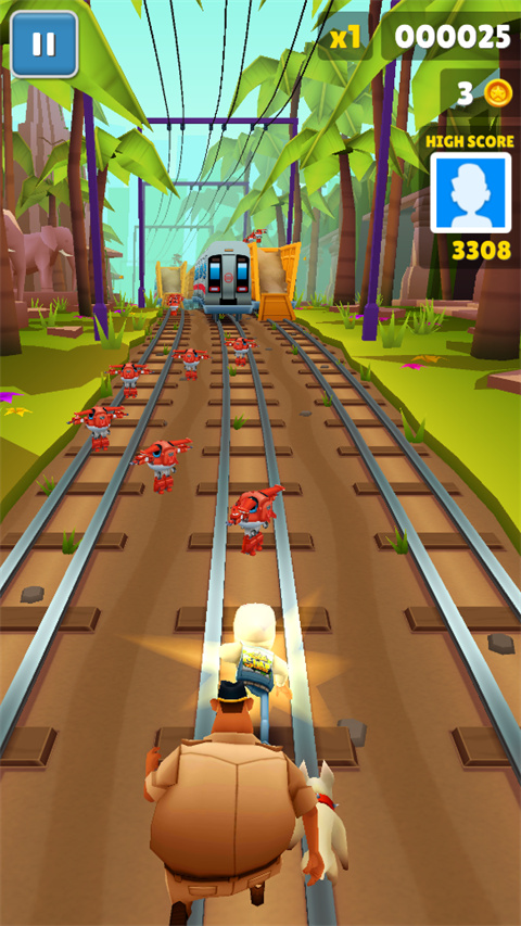 地铁跑酷痞老板金币版本下载