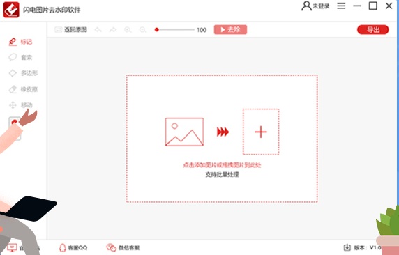 闪电图片去水印软件