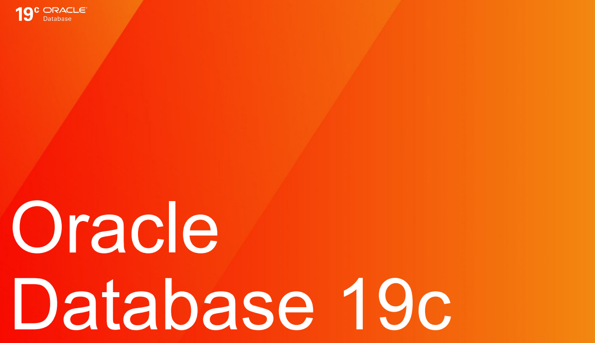 oracle database 19c企业版标准版