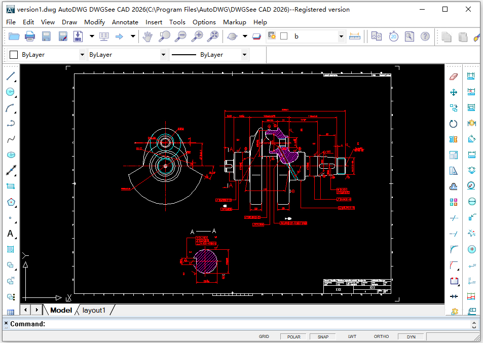 AutoDWG dwgsee cad 2026官方版