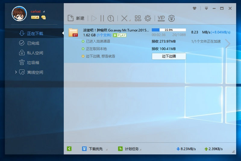 迅雷极速版精简无广告版