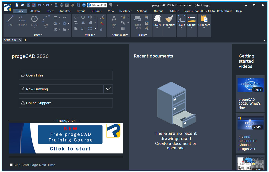 普及CAD2026专业版
