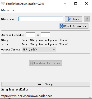 FanFictionDownloader(小说下载器)