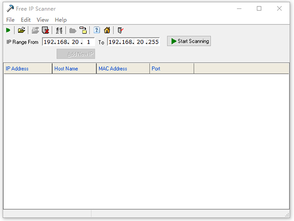 局域网ip扫描软件