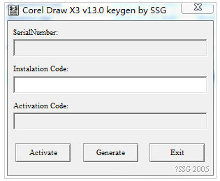 coreldrawx3序列号激活代码