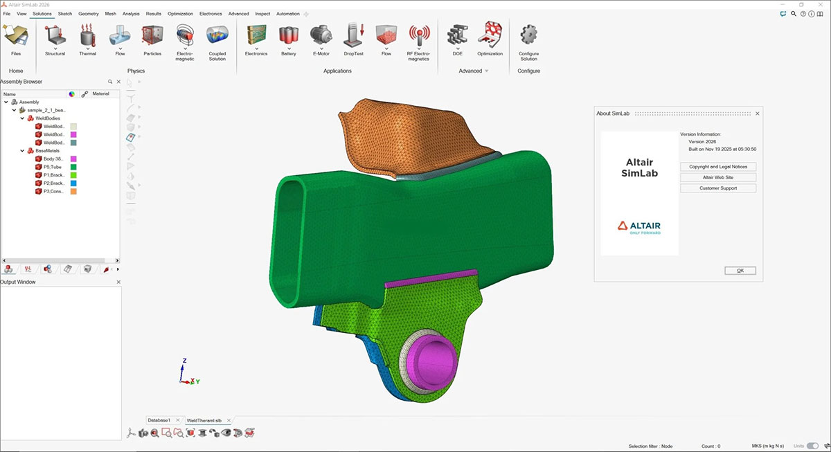 学科仿真环境软件Altair SimLab 2026