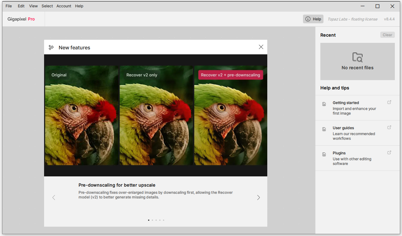 图像放大软件topaz gigapixel ai学习版