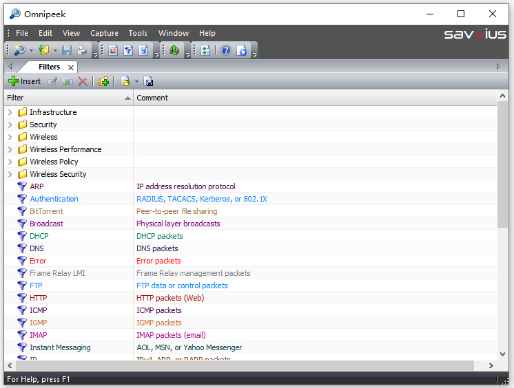 savvius omnipeek enterprise(数据包分析工具)