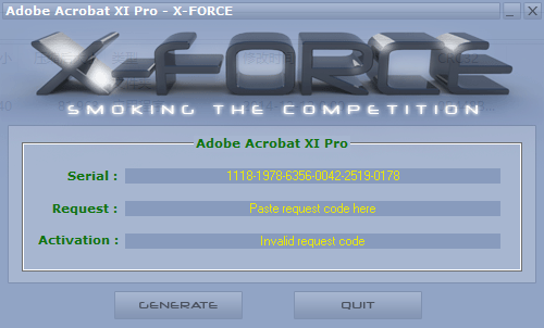 acrobat xi pro序列号
