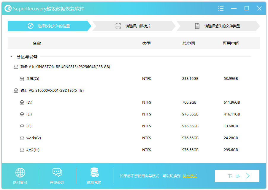 超级数据恢复软件superrecovery