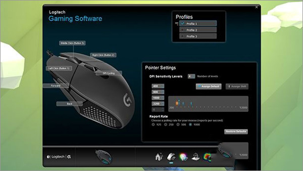 罗技g303鼠标驱动