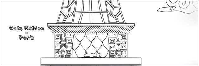 隐藏在巴黎的猫咪(Cats Hidden in Paris)