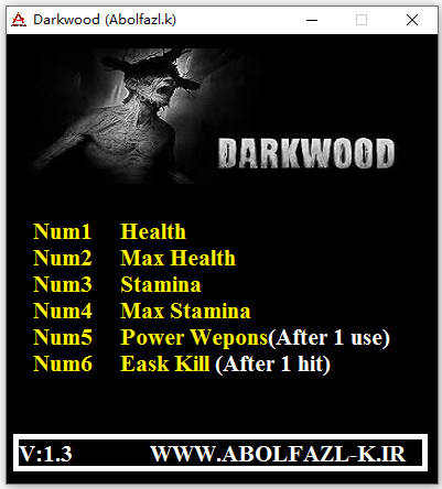 阴暗森林六项修改器