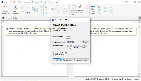 araxis merge 序列号