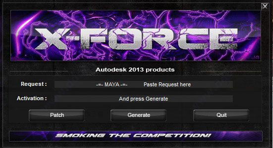 maya2013注册机序列号和密钥