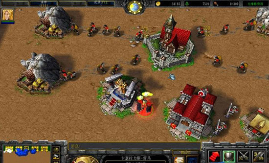 4v4无限人口大混战AI变态版地图