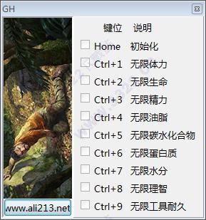 丛林地狱九项修改器