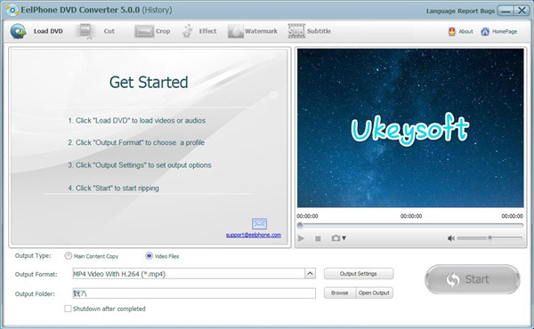 UkeySoft DVD Ripper(DVD视频转换器)