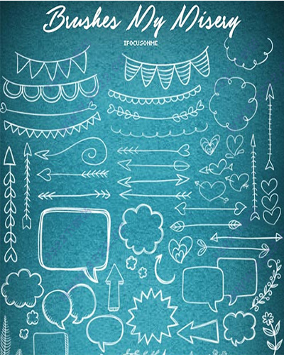 ps手绘笔刷下载