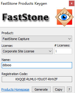 faststone capture注册码