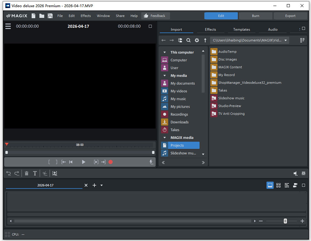 视频编辑软件Video Deluxe 2026 Premium